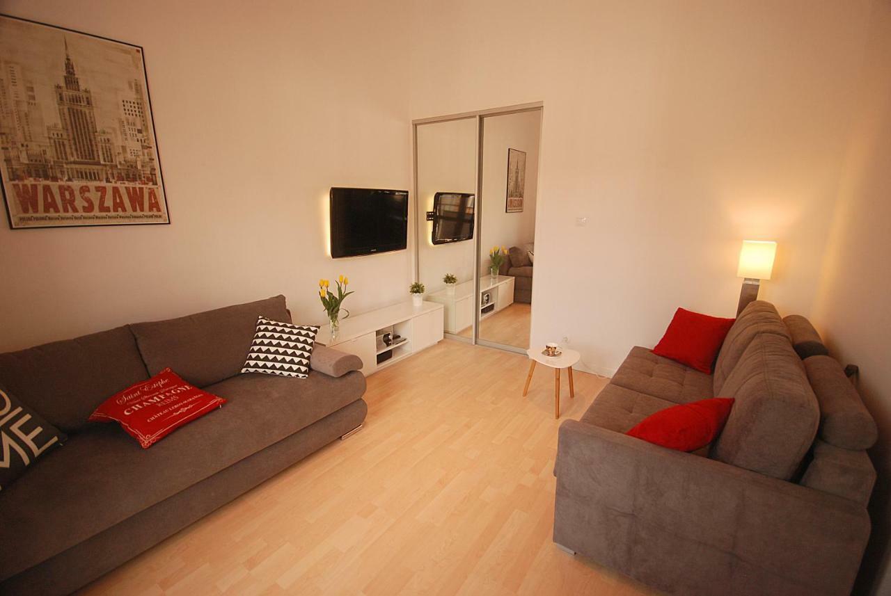 Nowy Apartament Wilcza Варшава Екстер'єр фото